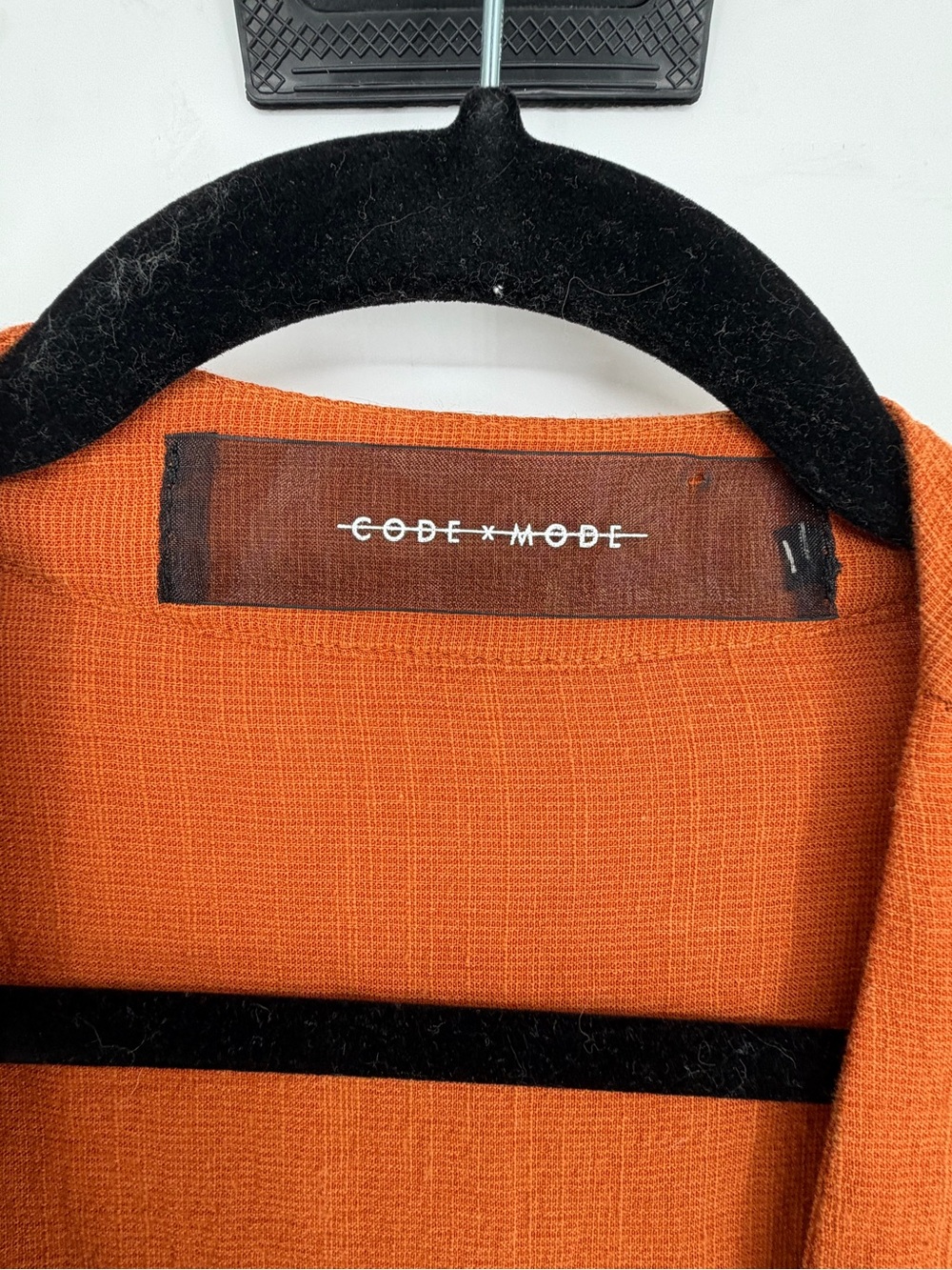 Bohemian Burnt Orange Peasant Kimono - Picture 2 of 6
